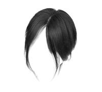 Topper Pour Frange Avec Raie Milieu Ou Côté,Frange Postiche à Raie Médiane | Postiche Femme pour Augmentation de Volume Naturel pour Sorties Quotidiennes et Événements