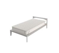 Topper Queen rembourré en mémoire, Simple 80 x 195 cm