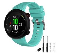 TopPerfekt Bracelet Compatible avec Garmin Forerunner 45, Bracelet de Poignet en Silicone de Sport, Bracelet de Rechange pour Forerunner 45 et Swim 2 (Teal)
