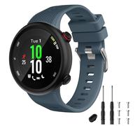 TopPerfekt Bracelet Compatible avec Garmin Forerunner 45, Bracelet de Poignet en Silicone de Sport, Bracelet de Rechange pour Forerunner 45 et Swim 2 (Gris Ardoise)