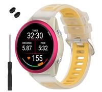 TopPerfekt Bracelet de montre compatible avec Garmin Forerunner 570 47 mm, bracelet de rechange en silicone souple pour montre intelligente Vívoactive 4/Venu 3/Forerunner265/255 pour homme et femme