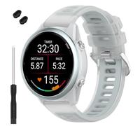 TopPerfekt Bracelet de montre compatible avec Garmin Forerunner 570 47 mm, bracelet de rechange en silicone souple pour montre intelligente Vívoactive 4/Venu 3/Forerunner265/255 pour homme et femme