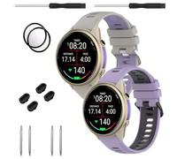 TopPerfekt Bracelet de montre compatible avec Garmin Forerunner 970, bracelet de rechange en silicone souple pour montre intelligente Garmin Forerunner 965/955/Descent G1 pour homme et femme, 5.5’’~