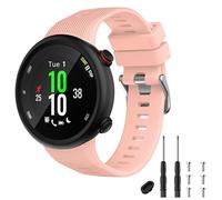 TopPerfekt Bracelet de rechange en silicone compatible avec Garmin Forerunner 45s Rose