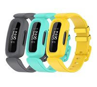 TopPerfekt Bracelets compatibles avec Fitbit Ace 3 pour enfants, bracelet étanche en silicone souple pour montre de sport Fitbit Ace 3, garçons et filles