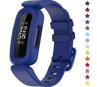 TopPerfekt Bracelets compatibles avec Fitbit Ace 3 pour enfants, bracelet étanche en silicone souple pour montre de sport Fitbit Ace 3, garçons et filles (bleu)
