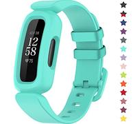 TopPerfekt Bracelets compatibles avec Fitbit Ace 3 pour enfants, bracelet étanche en silicone souple pour montre de sport Fitbit Ace 3 garçons filles (bleu lac)