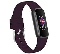 TopPerfekt Bracelets compatibles avec Fitbit Luxe, Femmes Hommes Grande Petite Taille Bracelet de Sport de Remplacement en Silicone Souple Sangle Mince Accessories for Fitbit Luxe