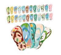 TOPPERFUN 1 Ensemble Autocollants Hawaïens à Thème Décoration Murale Autocollants de Pantoufles pour Scrapbooking