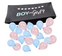 TOPPERFUN 1 Ensemble Ballons de de Genre Ballons Bleus et avec Accessoires pour Fête de Naissance et Décorations de Fête pour Annonce Photos Festives