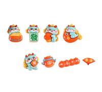 TOPPERFUN 1 Jeu Charms Résine Diy Pour Décoration De De Téléphone Et Stickers De Frigo Matériaux Artisanaux 8 Pièces