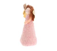 TOPPERFUN 1 Pièce Décoration de Noël Ange pour de Arbre Ornement Figurine pour Noël et Élégant Parfait Pours Maisons Écoles et Commerces