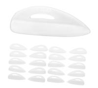 TOPPERFUN 10 Pads Rehaussement Cils Silicone Réutilisables Variées Ll Coussins Isolants pour Lash Lift et Extension Accessoires pour Salons et Usage Personnel