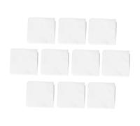 TOPPERFUN 10 Pièces Toile Étamine Coton Réutilisable pour Filtration Alimentaire Cuisine Maison Multifonction pour Tofu Lait Végétal Jus
