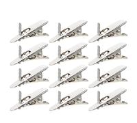 TOPPERFUN 100 Pièces Clips de Décoration de Noël Accessoires pour Sapin et Fleurs Supports pour Décorations de Noël Faciles à Installer et Réutilisables