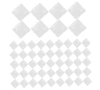 TOPPERFUN 100 Pièces Présentoir Verre Transparent pour Vernis à Ongles Écran Créatif de pour Nail Art et Échantillons