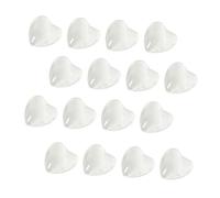 TOPPERFUN 100 Pièces Support de Vernis à Ongles Verre Transparent Chartes de pour Nail Art et Pratique Manucure Pédicure