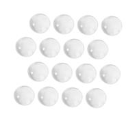 TOPPERFUN 100 Pièces Support de Verre Transparent pour Vernis à Ongles Chartes de pour Art Ongles Pratique et Économique