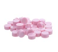TOPPERFUN 100 Roulements Rotatifs Miniatures Rose 100 Pcs Roulements à Billes pour Moulins à Vent et Jouets Artisanaux Socle Pivotant Compact en Plastique et Fer Pièces de Rechange pour