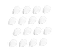 TOPPERFUN 100pièces Nuancier Ongles Verre Transparent Présentoir De Couleurs Ongles Lot De Perles Pour Outil De Manucure Et Vernis à