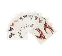 TOPPERFUN 10paires Autocollants De Maquillage Pour Yeux Éphémères Adhésifs Fards à Paupières Et Eye-liner Agrandissent Les Yeux Pour Usage Quotidien Et Halloween