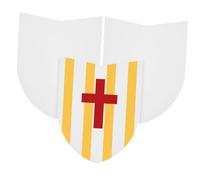 TOPPERFUN 10pièces Boucliers DIY Légers Papier pour Garçon Fille Jouets De Déguisement Chevalier Garçon Fille Accessoire De Fête Et Jeu Parent-garçon