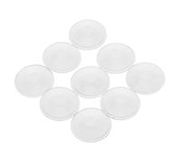 TOPPERFUN 10pièces Kaleidoscope Prism Lens Set for DIY Photography Effects Portable Lightweight Multifaceted Optical Filter Accessories Kit Transparent