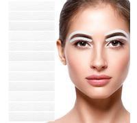 TOPPERFUN 12 feuilles Pochoirs à Sourcils Autocollants Kit de Gabarits pour Maquillage et Tatouage des Sourcils Accessoire Pratique et Facile à Utiliser
