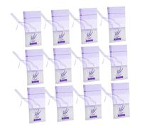 TOPPERFUN 12 Pièces Sachets De Fleurs Petits Sacs en Filet Assainisseur De Placard Sacs De Faveur De Fête d'anniversaire Sachets Sachet Motif Lavande Vides Tiroir Penderie Sacs De Rangement