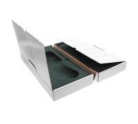 TOPPERFUN 2 pièces Boîte de Moulage Forme de Pied pour Création de Chaussures Artisanales Coffret Mousse Précis pour Reproduction de Forme Outil Fiable pour Ateliers de Cordonnerie