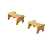 TOPPERFUN 2 Pièces Dérapant pour Salle de Bain Marchepied pour Adultes Femmes Enceintes Design Compact Solide pour Bonne Posture Un Optimal