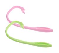 TOPPERFUN 2 pièces Outil de Massage Dos Cervical Bâton de Massage Multifonctionnel pour Épaules Lombaires et Points de Trigger Soulagement Musculaire Portable pour Couleur Aléatoire