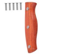 TOPPERFUN 2 pièces Poignée de Remplacement pour Couteau de Cuisine Manche Massif Confortable et Accessoire de Réparation pour Poignées de Couteaux Texture Fine et Prise Main Ergonomique