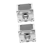 TOPPERFUN 2 Pièces Porte-embouts De Ponceuse à Ongles Boîte Pour Embouts De Ponçage De Manucure Coffret à Outils De Manucure Mallette Pour Têtes De Polissage Ongles Boîte De Rangement Pour t