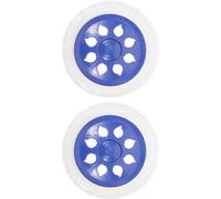 TOPPERFUN 2 pièces Roues de Rechange pour Caddie de Courses Roulettes Durables et Résistantes pour Chariot Roues Pivotantes Robustes pour Poussette Remplacement de Diable et Trolley