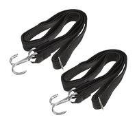 TOPPERFUN 2 pièces Sangle de Luggage avec Crochet Lot de Sangle de Fixation Élastique pour Vélo et Fixation Sécurisée pour Bagages et Équipement