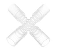 TOPPERFUN 2pièces Adaptateur De Tuyau De Drainage Pour Climatiseur Portable Raccord Transparent Pour Tuyau Évacuation Et Extension Compatible Systèmes