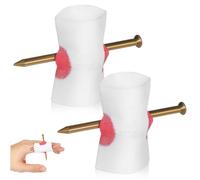 TOPPERFUN 2pièces Clous Les Doigts Accessoires Farce Halloween Faux Sang Jouets Effrayants Pour Poisson Avril