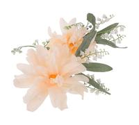 TOPPERFUN 2pièces Embrasses Rideau Pince Fleurie Metal Fixation Fenêtre Décoration Salon Chambre Style Campagne