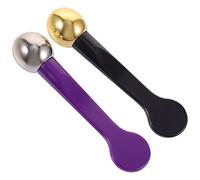 TOPPERFUN 2pièces Masseur Oculaire Portable Lot D'applicateurs De Crème Pour Yeux Pratique Pour Réduire La Fatigue Oculaire Lors De L'application De Soins