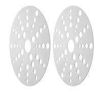 TOPPERFUN 2pièces Plaque De Guidage Thermique Plaque Adaptation à Induction Adaptateur De à Induction Pour Table De Cuisson