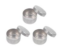 TOPPERFUN 3 pièces Boîtes de Pesée Aluminium Récipients de Laboratoire Polyvalents pour Collecte et Pesée Échantillons Utiles Laboratoire et Recherche