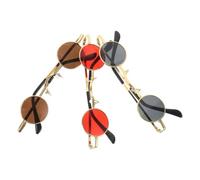 TOPPERFUN 3 Pièces Lunettes Rondes Steampunk Vintage Légères et Confortables en PC pour Camping, Style Gothique Rétro Années 90, Mini Cercle pour Hommes et Femmes