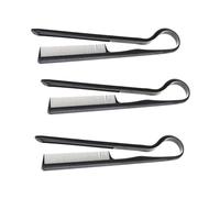 TOPPERFUN 3 pièces Peignes V Plastique Lot de Peigne Lisseur et Coiffant Outil de Styling Pratique pour Femmes Design V pour Fixation Facile et Coiffure Naturelle