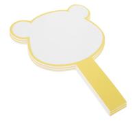 TOPPERFUN 3 Pièces Tableau Blanc Portable à Main Réutilisable | Juges, Scores et Votes, Face Unique, Écriture et Effacement Faciles, Format Pratique