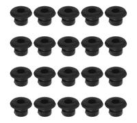 TOPPERFUN 300 Pièces Pegboard Hook Locking Plugs Rubber Fastening Stoppers For Secure Hook Fixing Anti-slip Pegboard Locks Accessories For Workshop And Garage Organization