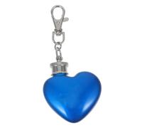 TOPPERFUN 3pièces Flasque Portable Forme De Cœur Flacon à Étanche Pour Camping Et Usage Extérieur Accessoire Pratique Avec Finition Miroir