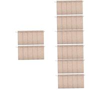 TOPPERFUN 4 Ensembles À Vin Lin Imitation avec Cordon De Serrage Lot de Pochettes pour Bouteilles pour Mariages Et Événements 10 Pièces * 4