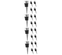 TOPPERFUN 4 Ensembles Bouchons De Bouteilles De Vin Silicone Diy De Bouchons Réutilisables Pour Et Préserver Vin Accessoires De Fête Pour Mariages Et Anniversaires 5 Pièces * 4