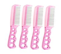 TOPPERFUN 4 Pièces Lot De Peignes Pour Perruques Style Cheveux Longs Peignes Antistatiques Pour Femmes De Barbier